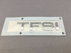 AUDI 純正 リアエンブレム"TSFI" 純正品番:8X0853737A2ZZ