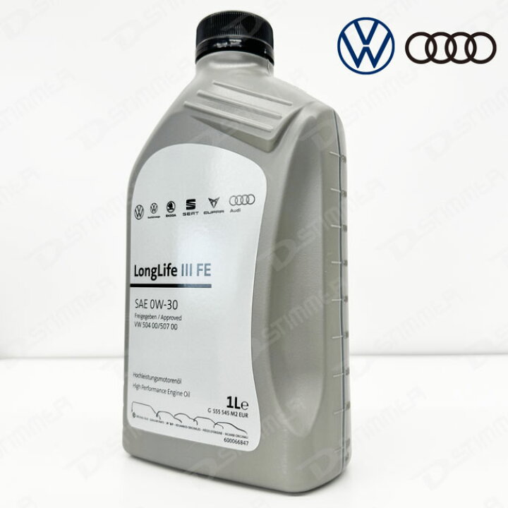 楽天市場】Volkswagen(フォルクスワーゲン) LLSエンジンオイル0W-30 1L 