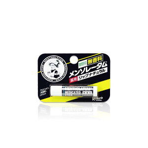 ロート製薬 ROHTO メンソレータム薬用リップナチュラル 4.5g【医薬部外品】リップクリーム 荒れ 乾燥