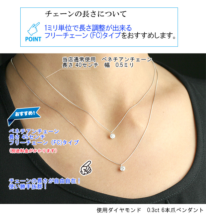 楽天市場】【楽天ランキング3位】天然 ダイヤモンド ネックレス 0.5ct