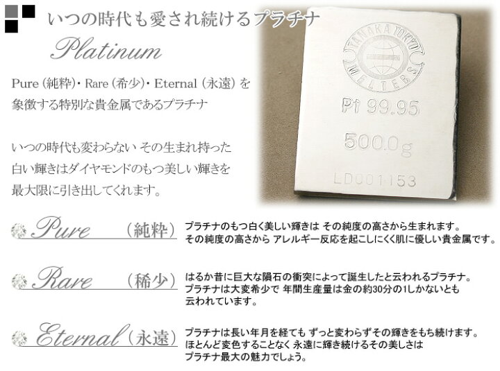 楽天市場】PTダイヤモンド・ペンダントネックレス 0.60ct【品質保証 