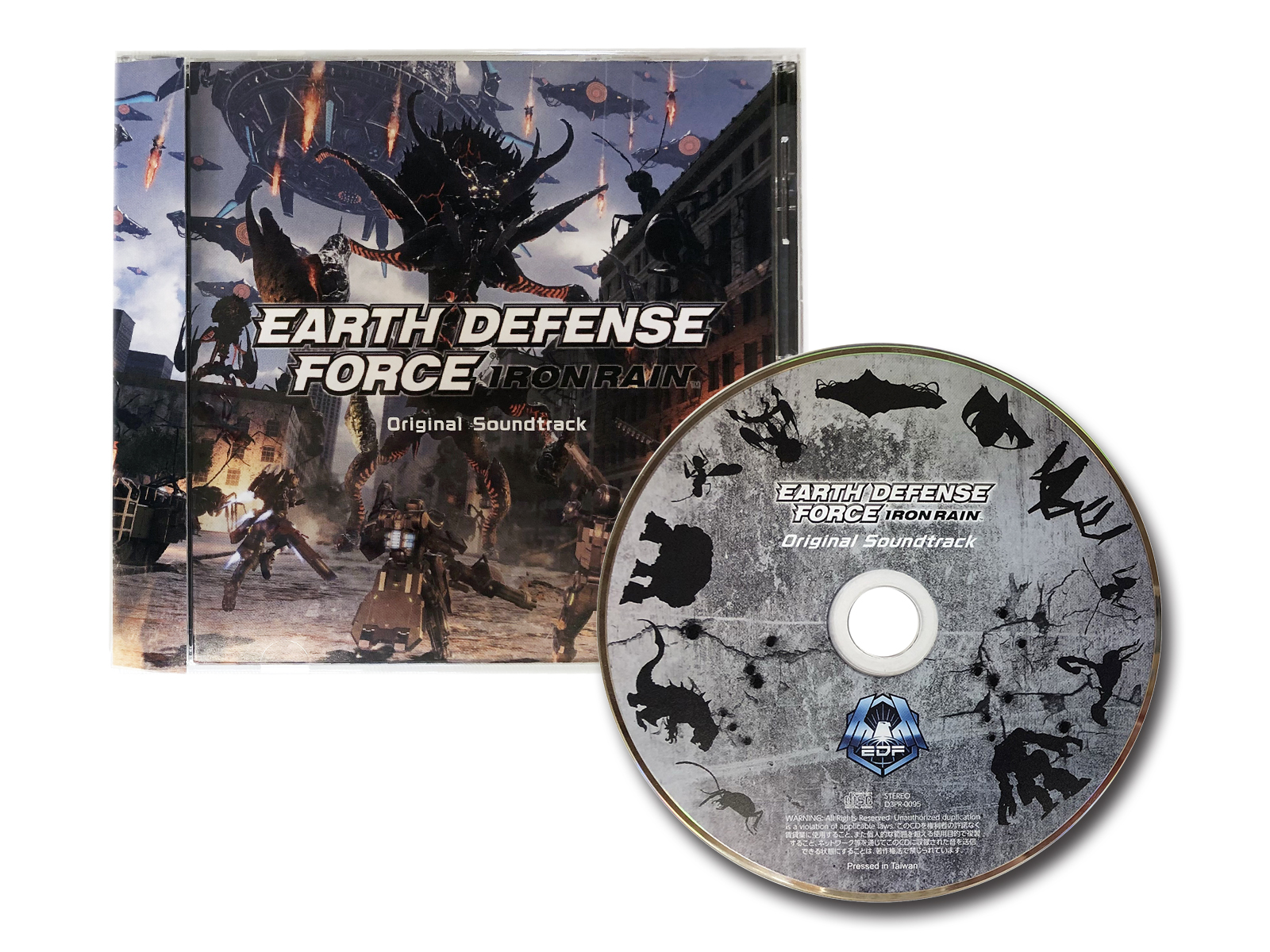 かわいい！ SALE20%OFF EARTH DEFENSE FORCE: RAIN 無料サンプルOK IRON オリジナルサウンドトラックCD