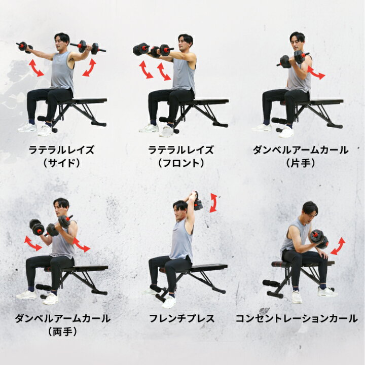 楽天市場】トレーニングベンチ フラットベンチ 耐荷重300kg 折りたたみ  