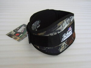 Schiek シーク リフティングベルト Model4006 めずらしいハンティングカモフラージュ柄 筋トレの必需品! ウエイトトレーニングに最適なトレーニングベルト パワー フィッジーク ボディビル 腹