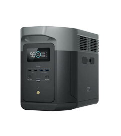 エコフロー DELTA 2 Max デルタ2 マックス 2048Wh EcoFlow 大容量 AC出力2000W ポータブル電源 家庭用 蓄電池 非常用 リン酸鉄 バッテリー 急速充電 アプリ対応 車中泊 アウトドア キャンプ 防災 EFDELTA2Max-JP 正規販売代理店 メーカー5年保証 全国送料無料