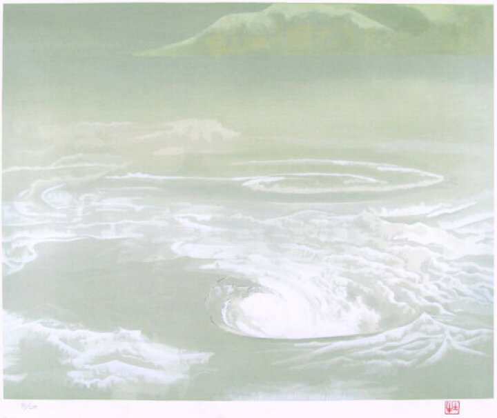 楽天市場】奥村土牛 鳴門 木版画 1984 : ギャラリーダッドアート