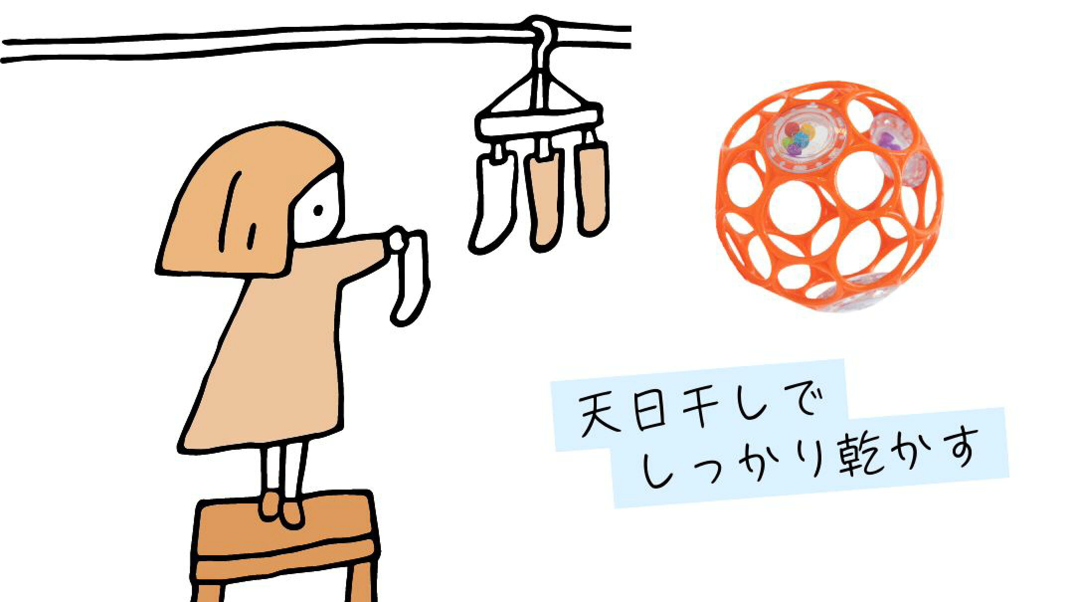 干して水を乾かしてください