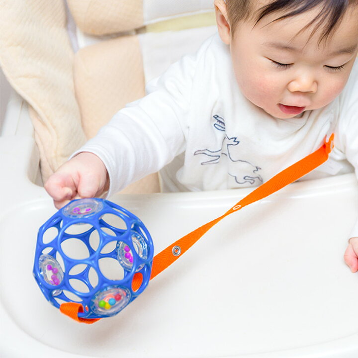 オーボール Oball ストラップ付き 2点セット