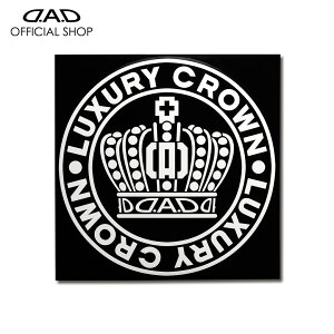 D.A.D �N���E���T�[�N���X�e�b�J�[ SS�T�C�Y �z���C�g ST144-01 �� DAD �M�����\�� GARSON