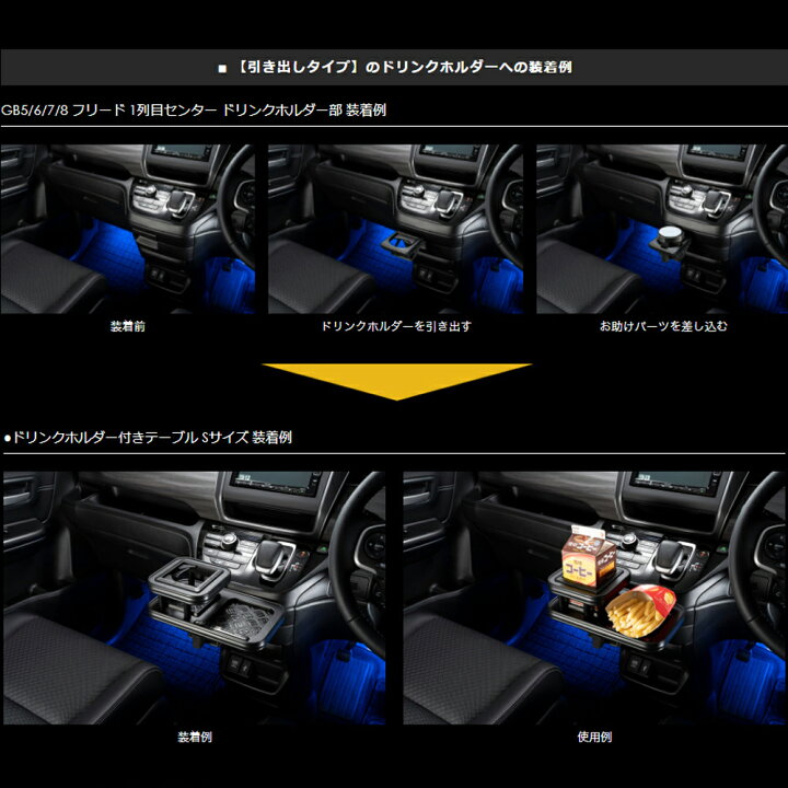 楽天市場】D.A.D ドリンクホルダーに取付けるお助けパーツ HA665 