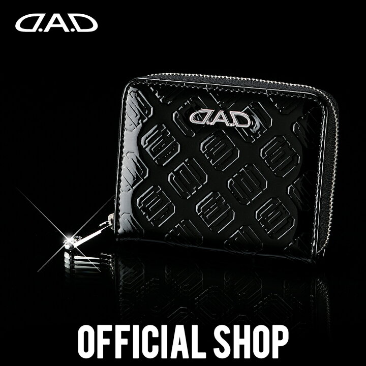 楽天市場】D.A.D ウォレット（財布） LE043-11（エナメルブラック  