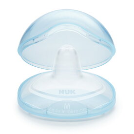 NUK ヌーク 乳頭保護器（ケース付き）M(20mm) 2個入り | にゅうとうほごき 赤ちゃん ベビー ママ 新生児 おっぱい 授乳 シリコーン