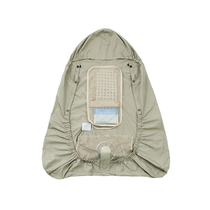 楽天市場】BabyHopper ベビーホッパー 空調ベビーケープR保冷ジェル付 