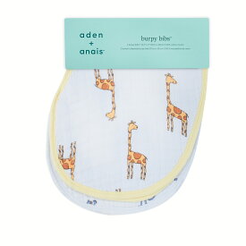 【9/18エントリーで最大10倍】 aden + anais エイデンアンドアネイ バーピービブ 2枚入り | コットン ビブ よだれかけ ダブルガーゼ ギフト