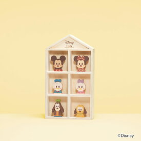 Disney | KIDEA ディズニー キディア ミッキー＆フレンズディスプレイセット | DISNEY ミッキー ミニー ドナルド デイジー グーフィー プルート インテリア おもちゃ プレゼント