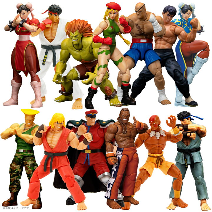 楽天市場】スト2 フィギュア ストリートファイター アクション 