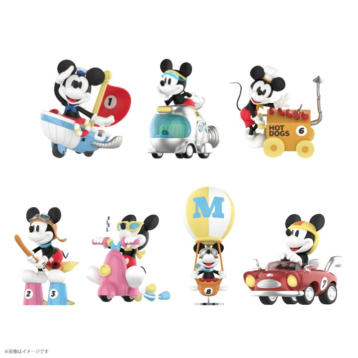 楽天市場】52TOYS BLINDBOX ミッキー 旅立ち 1BOX6個セット 
