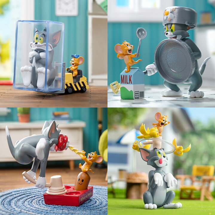 楽天市場】52TOYS BLINDBOX トムとジェリー 大乱闘 1BOX8個セット 