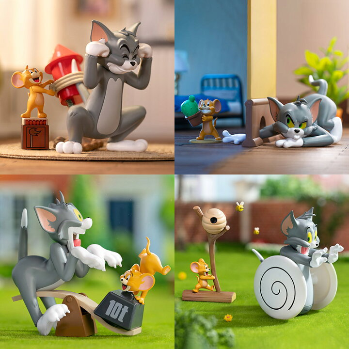 楽天市場】52TOYS BLINDBOX トムとジェリー 大乱闘 1BOX8個セット 