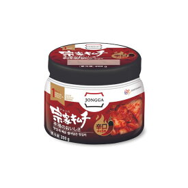 【宗家キムチ 辛口 200g】辛さ5倍 韓国 キムチ おつまみ ご飯のお供 ご飯のおとも チョンガ 韓国キムチ 宗家 韓国食品 公式 国産キムチ デサンジャパン 送料無料