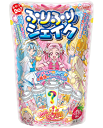 【ハート】200円 HUGプリキュアふりふりシェイク (8個入) {知育菓子 つくるお菓子}