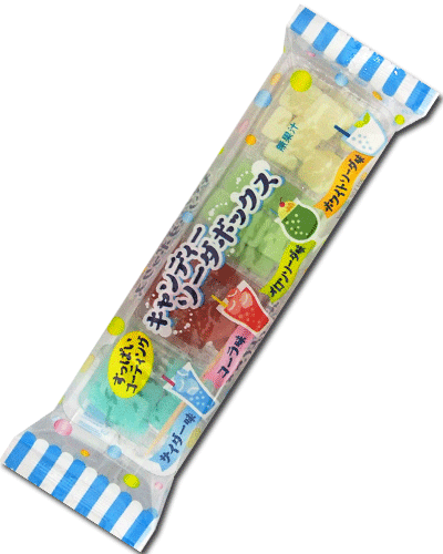 【共親製菓】50円キャンディーソーダボックス（15個入）｛駄菓子だがし屋まとめ買い餅｝
