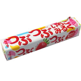 【サクマ製菓】10粒つぶつぶ いちごみるくキャンディ スティックタイプ（10個入）　　　　　｛飴　あめ　キャンディ　キャンデー　スティックキャンディ　駄菓子　だがし　お菓子　おかし｝