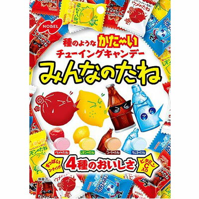 楽天市場 ノーベル製菓 0円 みんなのたね チューイングキャンデーg 6袋入 駄菓子ワールド