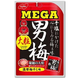 【ノーベル製菓】MEGA男梅粒30g（6袋入）