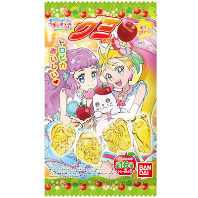 楽天市場 バンダイキャンディ 50円 トロピカル ジュ プリキュア プリキュアグミ りんご味 10袋入 駄菓子ワールド