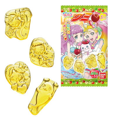 ブランドショッパー付き バンダイキャンディ 50円 トロピカル ジュ プリキュア プリキュアグミ りんご味 10袋入 受注発注 Globaltoland Com