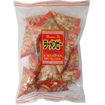 【送料無料】【泉屋製菓】ラーメンピー200gtimes;(12袋入){お菓子給食おつまみ珍味酒ビール食べ切りサイズカルシウム小袋景品}