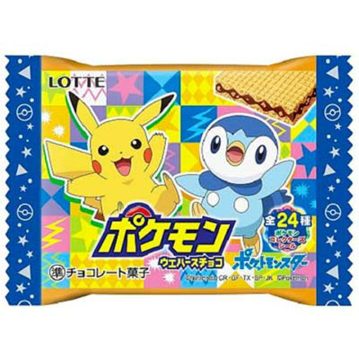 楽天市場 ロッテ ポケモンウエハースチョコ 30袋入 駄菓子ワールド