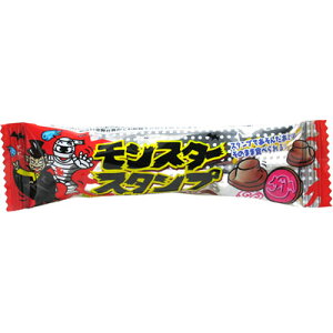 【やおきん】モンスタースタンプ〈コーラ〉(50袋入)       {駄菓子 だがし屋 あめ アメ 飴 キャンディ 業務用 まとめ買い 子供会}