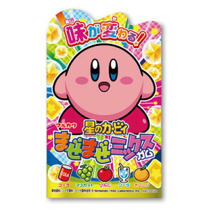 【丸川製菓】星のカービィまぜまぜミックスガム47g(10袋入)