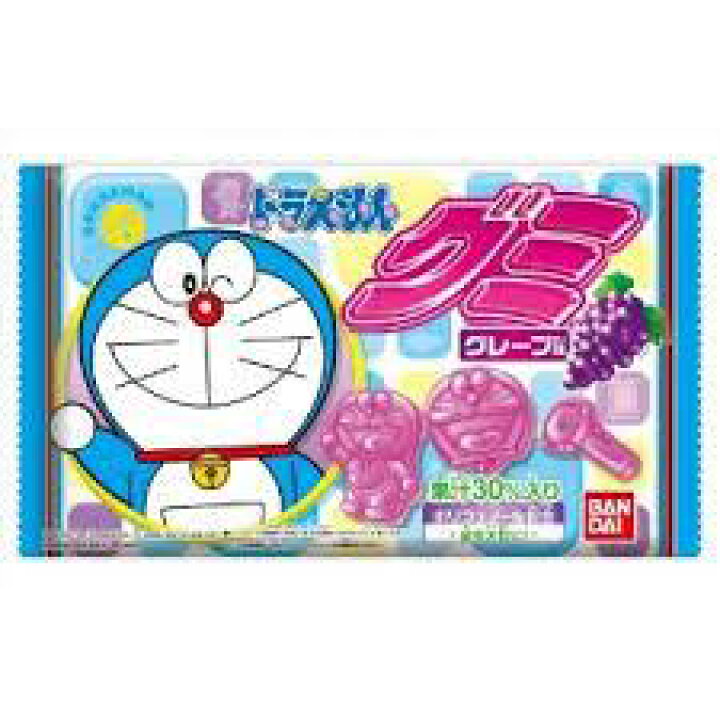 楽天市場 バンダイキャンディ 50円 ドラえもんグミ 10袋入 駄菓子ワールド