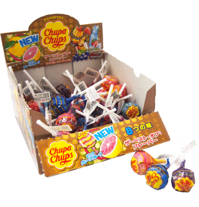 最大 オフ フレーバー チュッパチャップス オブ 45本ザ Chupachups チュッパチャプス