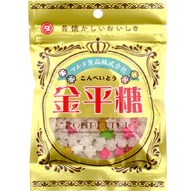 【マルタ食品】ゴールド金平糖60g（20袋入）