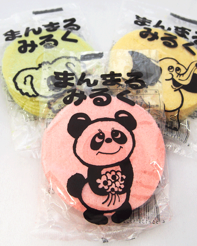 【松川商店】まんまるみるくせんべい(20袋入){駄菓子だがし屋お菓子おやつ業務用まとめ買い}