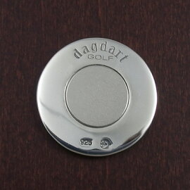 ゴルフマーカーボールマーカー誕生石名入れシルバーギフトプレゼント父の日最適dagdartgolfダグダートゴルフMS-052【楽ギフ_包装】681582