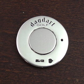 ゴルフマーカーボールマーカー誕生石名入れシルバーギフトプレゼント父の日最適dagdartgolfダグダートゴルフMS-052【楽ギフ_包装】681582