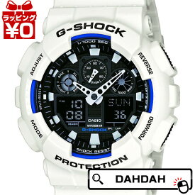 【2,000円OFFクーポン利用で】正規品 GA-100B-7AJF CASIO カシオ G-SHOCK 白 ジーショック メンズ腕時計 送料無料 アスレジャー プレゼント ブランド