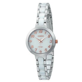 【10％OFFクーポン利用で】AUREOLE オレオール 白 ホワイト SW-599L-03 レディース 腕時計 国内正規品 送料無料