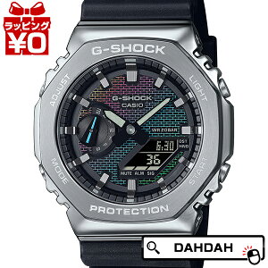 �y2,000�~OFF�N�[�|�����p�ŁzG-SHOCK G�V���b�N �W�[�V���b�N �J�V�I CASIO Rainbow Brick Wall GM-2100RW-1AJF �����Y �r���v �������K�i ��������
