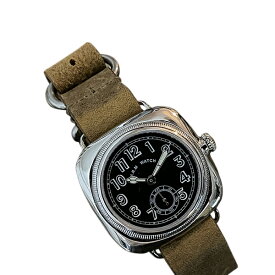 M.R.M.W. モントルロロイ ミリタリーウォッチ Cushion Watch スモセコ CU-BL-05CFL メンズ 腕時計 国内正規品 送料無料