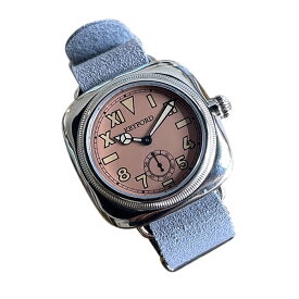 【10％OFFクーポン利用で】M.R.M.W.×KEYFORD モントルロロイ×キーフォード カルフォニア ユニーク ダイヤル CLF-pink-06GRYN メンズ 腕時計 国内正規品 送料無料