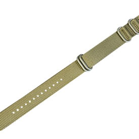 【10％OFFクーポン利用で】M.R.M.W. モントルロロイ ミリタリーウォッチ 22mm カーキ ナイロンベルト バンド 22-03KN メンズ 国内正規品 送料無料