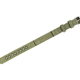 【10％OFFクーポン利用で】M.R.M.W. モントルロロイ ミリタリーウォッチ 16mm グリーン 布製ベルト バンド 16-01GF1 メンズ 国内正規品 送料無料