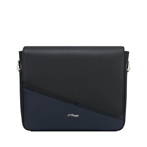 �y10��OFF�N�[�|�����p�ŁzS.T.DUPONT �G�X�E�e�[�E�f���|�� 181344 ���b�Z���W���[�o�b�O �u���b�N �_�[�N�u���[ �������K�i ��������