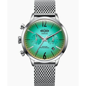 �y2,000�~OFF�N�[�|�����p�ŁzWELDER �E�F���_�[ MOODY DUAL TIME 38MM WWRC601 �����Y�r���v �������K�i ��������